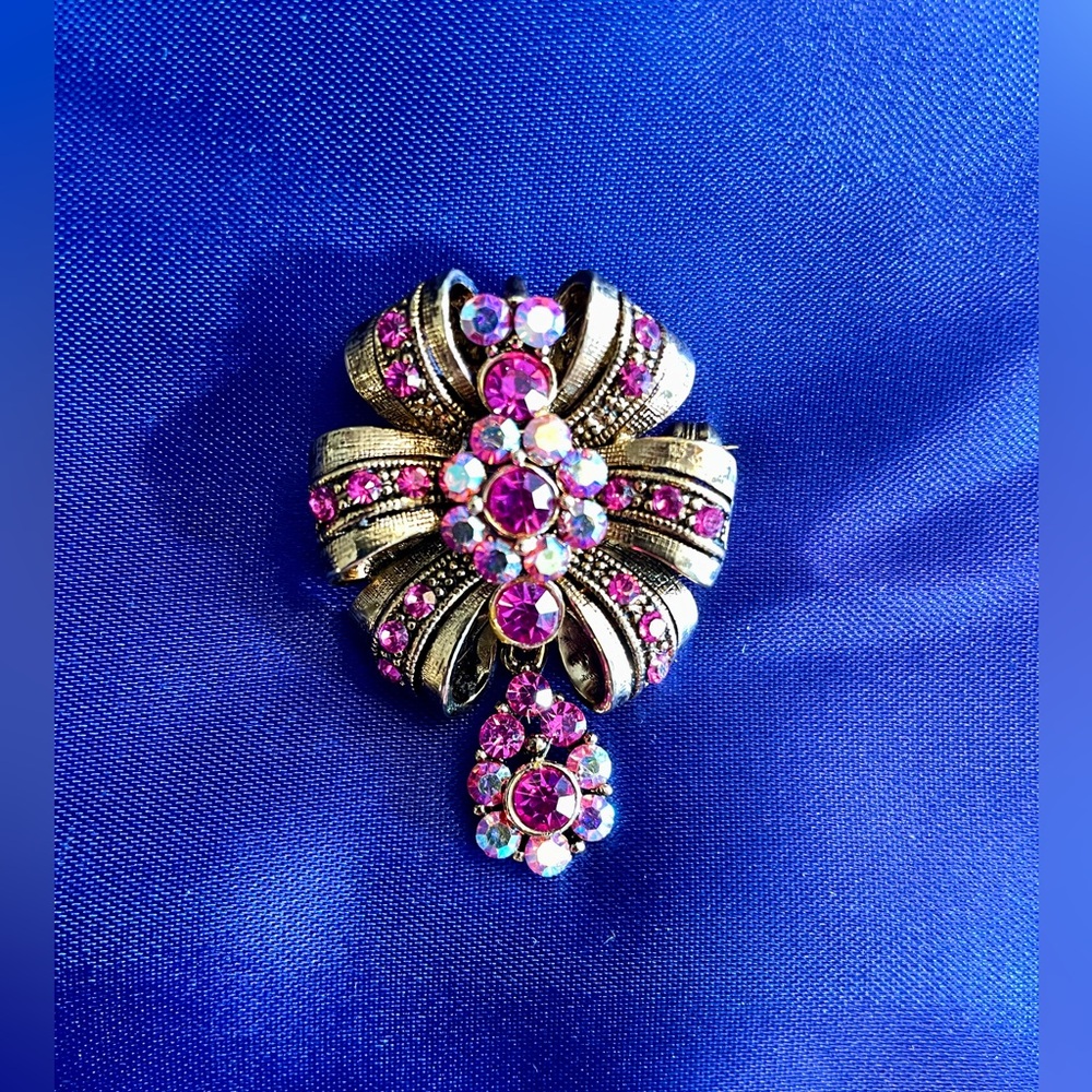 Rhinestone Brooch